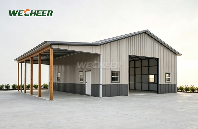 Metal Frame Pole Barn